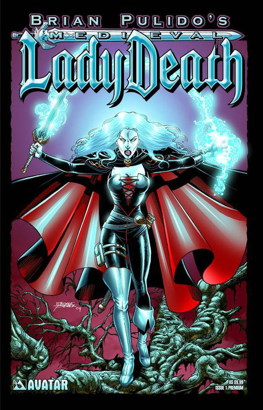 MEDIEVAL LADY DEATH PREMIUM CVR #1 2005 Lady Death AVATAR PRESS INC