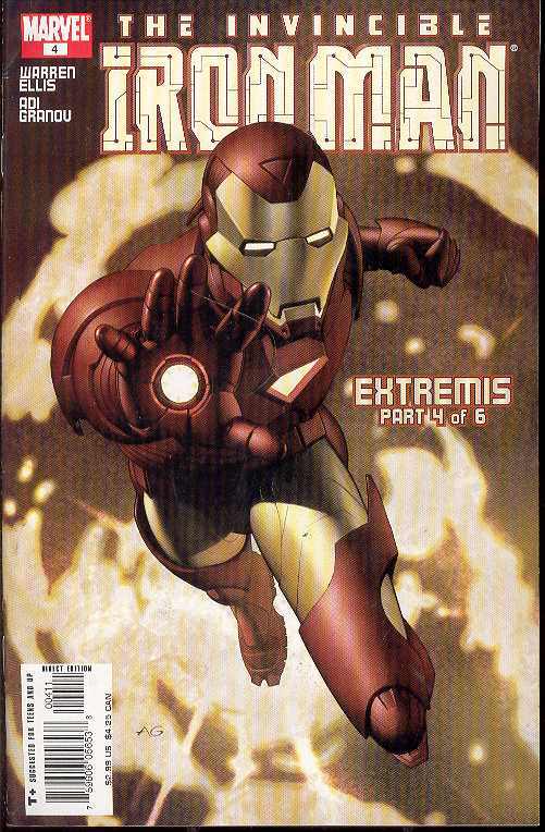 IRON MAN #4 2005 ADI GRANOV Iron Man MARVEL COMICS   