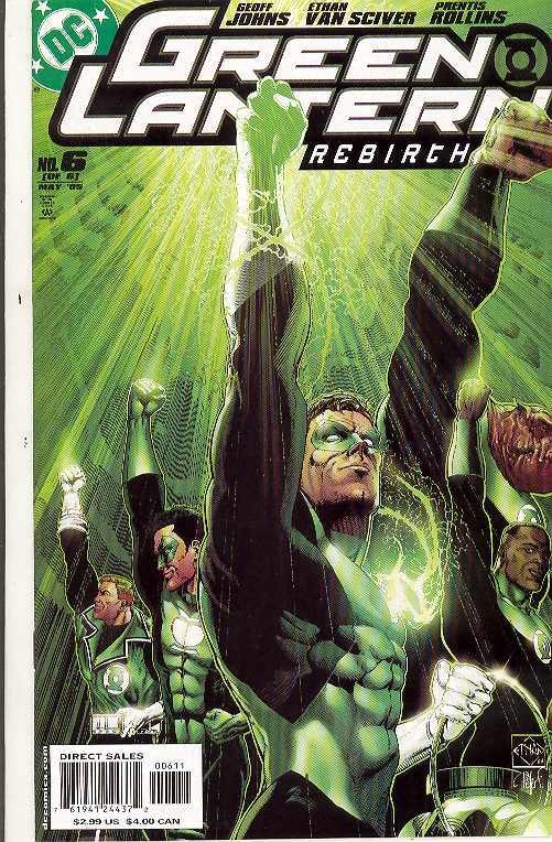 GREEN LANTERN REBIRTH #6 2005 Green Lantern DC COMICS