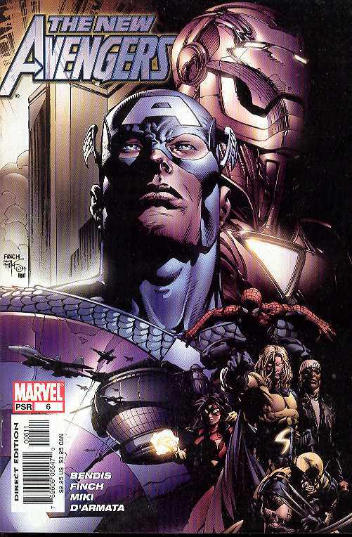 NEW AVENGERS #6 2005 New Avengers MARVEL COMICS