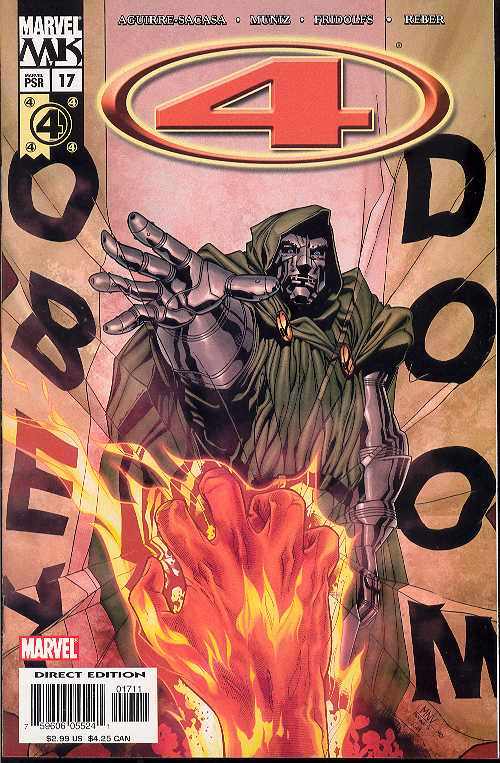 MARVEL KNIGHTS 4 #17 DOOM FANTASTIC FOUR 2005 Marvel Knights MARVEL COMICS   