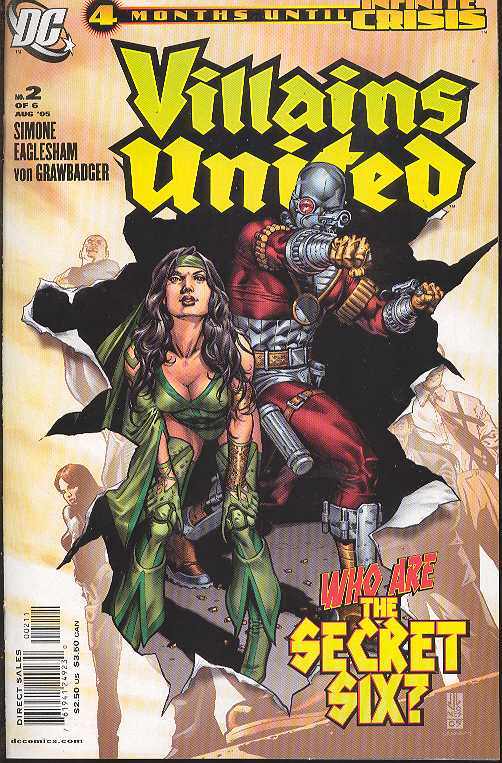 VILLAINS UNITED #2 (OF 6) 2005 Vilains United DC COMICS   