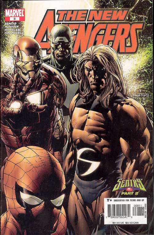 NEW AVENGERS #8 2005 New Avengers MARVEL COMICS