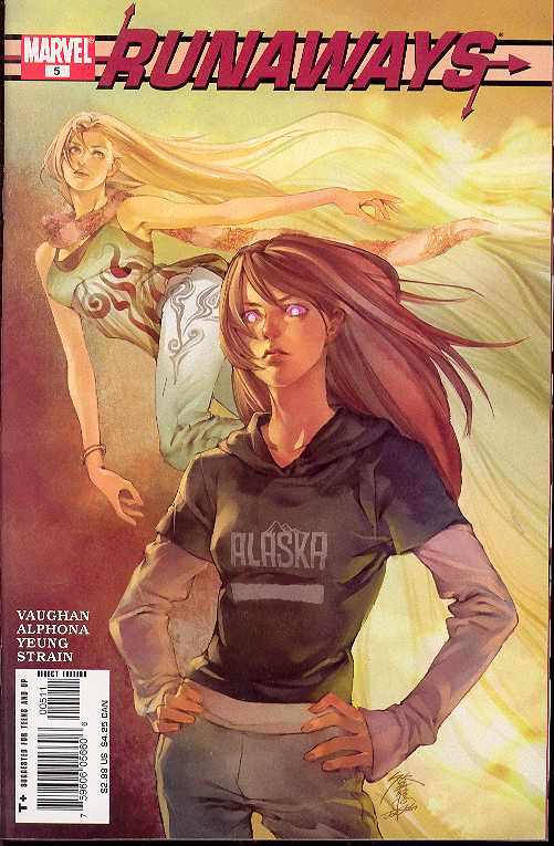 RUNAWAYS #5 2005 Runaways MARVEL COMICS