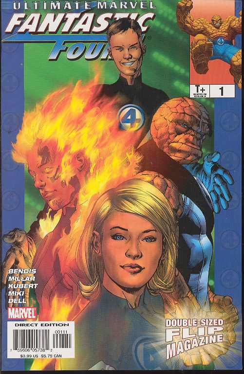 ULTIMATE MARVEL FLIP MAGAZINE #1 2005 Ultimate X-Men MARVEL COMICS