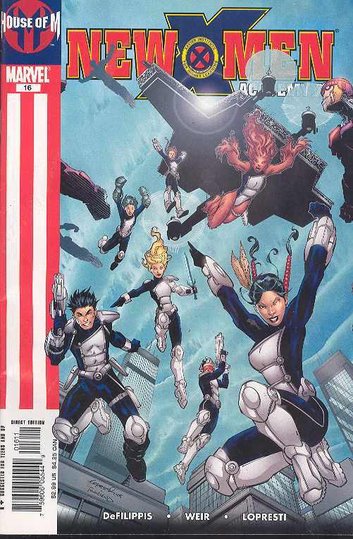 NEW X-MEN ACADEMY #16 2005 New X-Men MARVEL COMICS