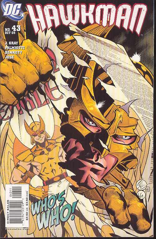 HAWKMAN #43 2005 Hawkman DC COMICS
