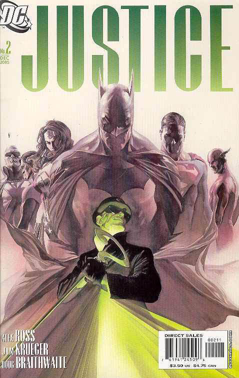 JUSTICE #2 2005 ALEX ROSS Justice League of America DC COMCS