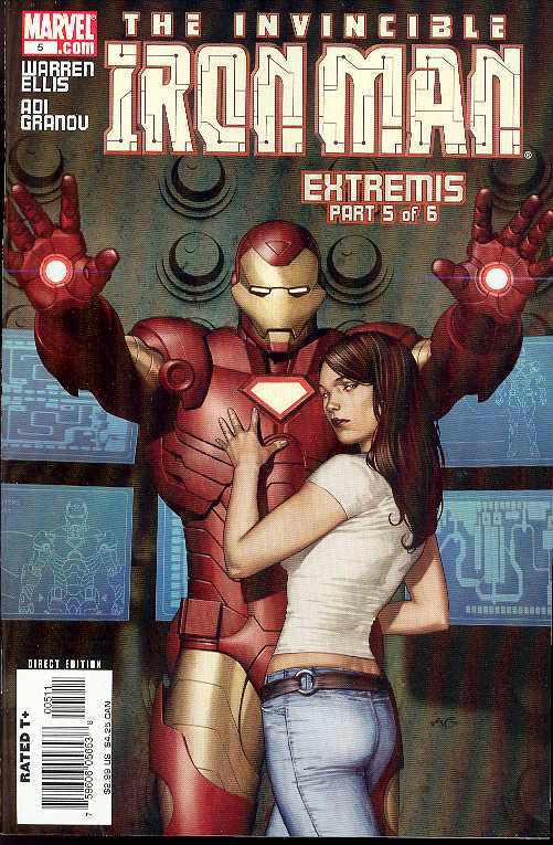 IRON MAN #5 2005 ADI GRANOV Iron Man MARVEL COMICS   