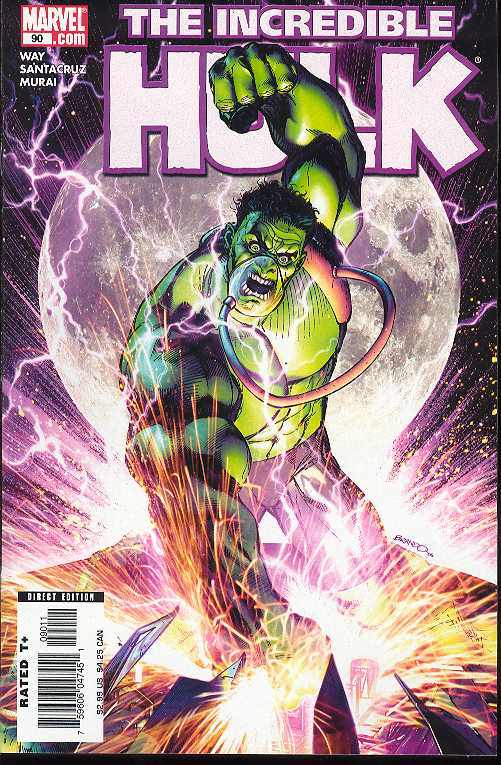 INCREDIBLE HULK #90 2005 Incredible Hulk MARVEL COMICS