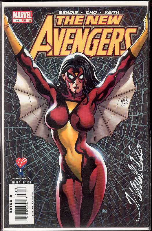 NEW AVENGERS #14 FRANK CHO COVER 2005 New Avengers MARVEL COMICS
