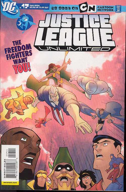JUSTICE LEAGUE UNLIMITED #17 2005 Justice League of America DC COMCS