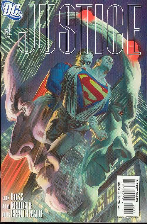 JUSTICE #4 2005 ALEX ROSS Justice League of America DC COMCS