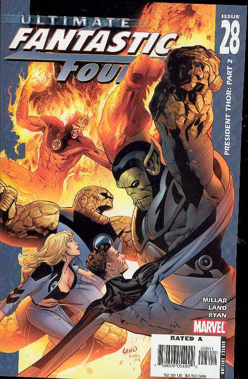 ULTIMATE FANTASTIC FOUR #28 2006 Ultimate Fantastic Four MARVEL COMICS   