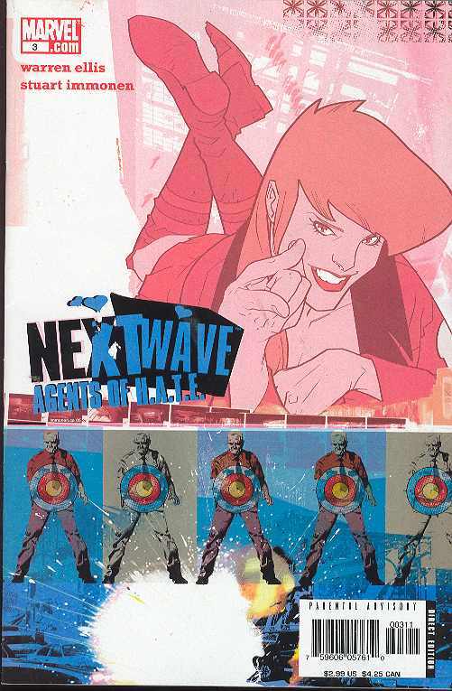 NEXTWAVE AGENTS OF HATE #3 2005 New X-Men MARVEL COMICS