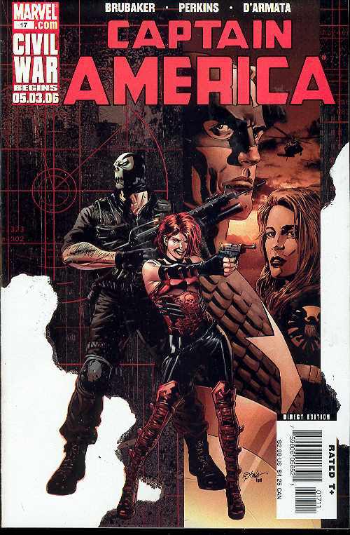 CAPTAIN AMERICA #17 2006 Captain America MARVEL COMICS