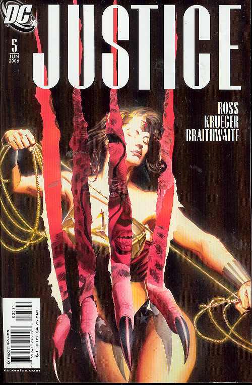 JUSTICE #5 2006 ALEX ROSS Justice League of America DC COMCS