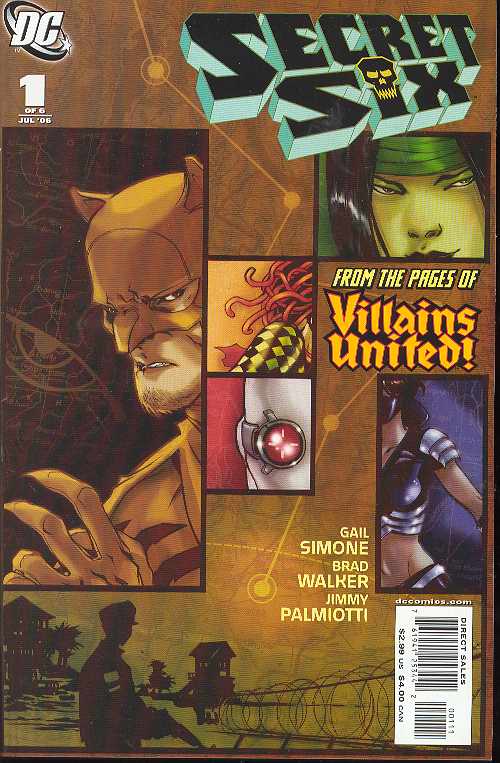SECRET SIX #1 (OF 6) 2006 Secret Six DC COMICS