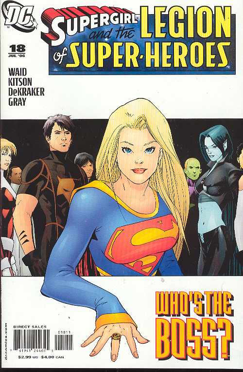 SUPERGIRL AND THE LEGION OF SUPER HEROES #18 2006 Supergirl DC COMICS