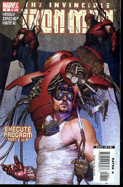 IRON MAN #8 2006 ADI GRANOV Iron Man MARVEL COMICS   