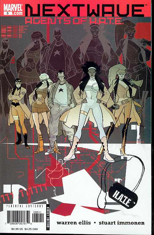 NEXTWAVE AGENTS OF HATE #5 2005 New X-Men MARVEL COMICS
