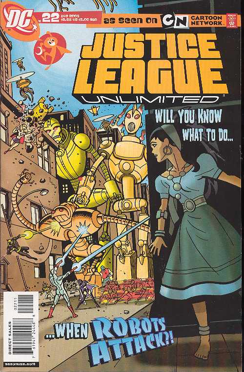 JUSTICE LEAGUE UNLIMITED #22 2006 Justice League of America DC COMCS