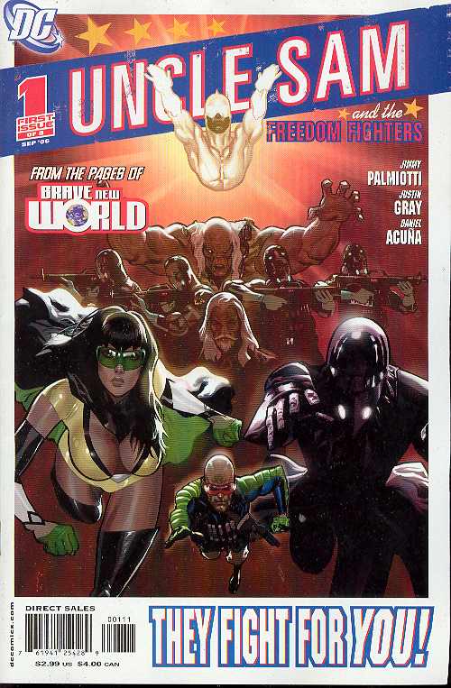 UNCLE SAM AND THE FREEDOM FIGHTERS #1 (OF 8) 2006 Hellblazer DC COMICS