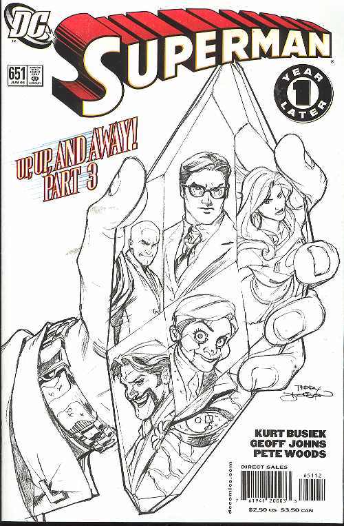 SUPERMAN #651 2ND PRINT VARIANT 2006 Superman DC COMICS