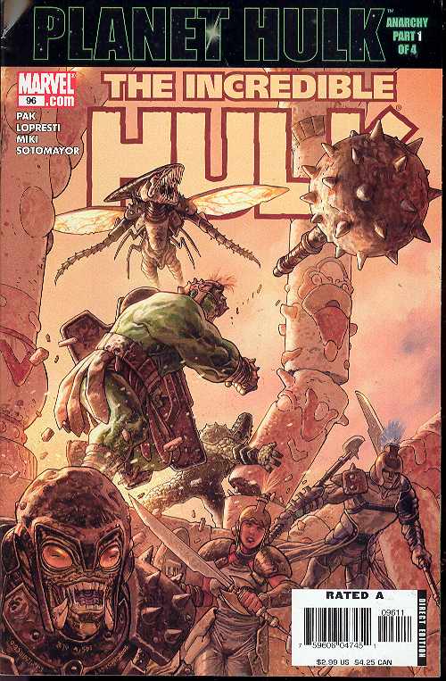 INCREDIBLE HULK #96 2006 Incredible Hulk MARVEL COMICS