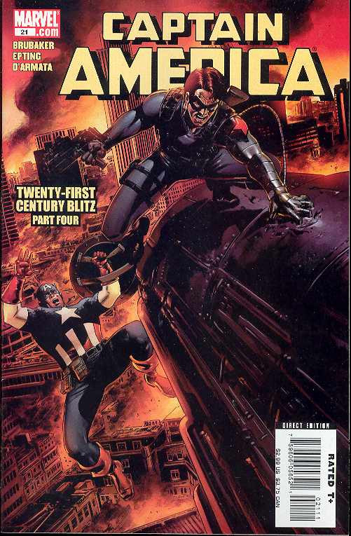 CAPTAIN AMERICA #21 2006 Captain America MARVEL COMICS