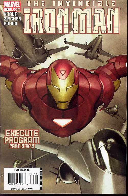 IRON MAN #11 2006 ADI GRANOV Iron Man MARVEL COMICS   