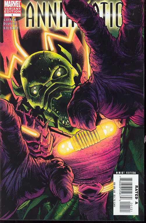 ANNIHILATION #1 HITCH 1:15 VARIANT 2006 Annihilation MARVEL COMICS