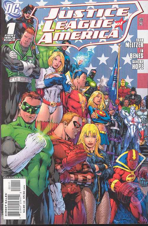 JUSTICE LEAGUE OF AMERICA #1 CONNECTING A 2006 Justice League of America DC COMICS