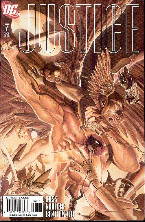 JUSTICE #7 2006 ALEX ROSS Justice League of America DC COMCS