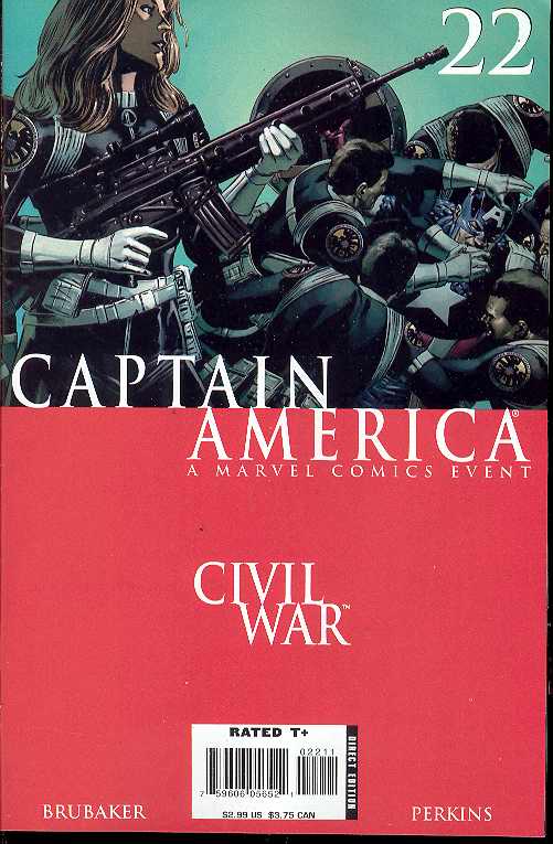 CAPTAIN AMERICA #22 2006 Captain America MARVEL COMICS