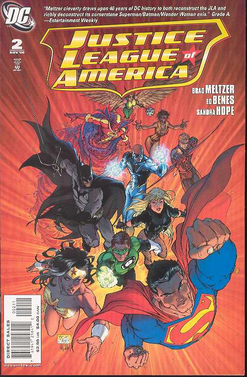 JUSTICE LEAGUE OF AMERICA #2 2006 Justice League of America DC COMICS