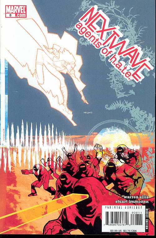 NEXTWAVE AGENTS OF HATE #8 2006 New X-Men MARVEL COMICS