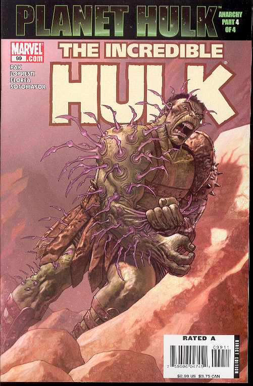 INCREDIBLE HULK #99 2006 Incredible Hulk MARVEL COMICS