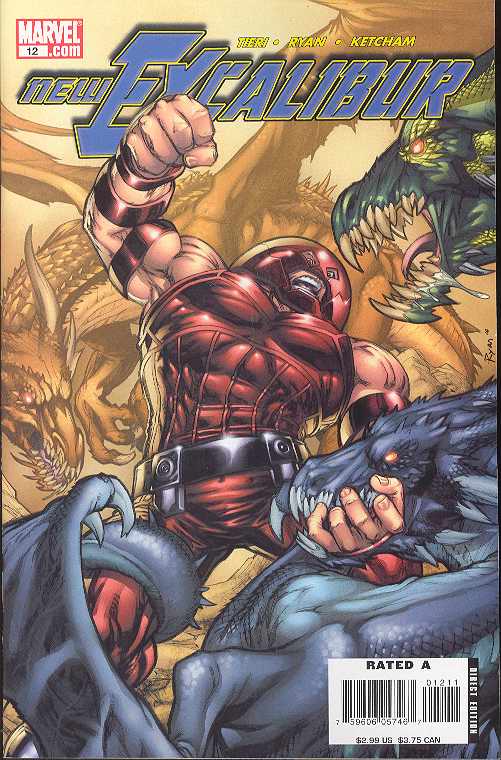 NEW EXCALIBUR #12 2006 New Excalibur MARVEL COMICS