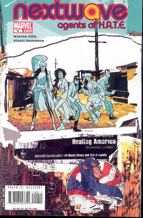 NEXTWAVE AGENTS OF HATE #9 2006 New X-Men MARVEL COMICS