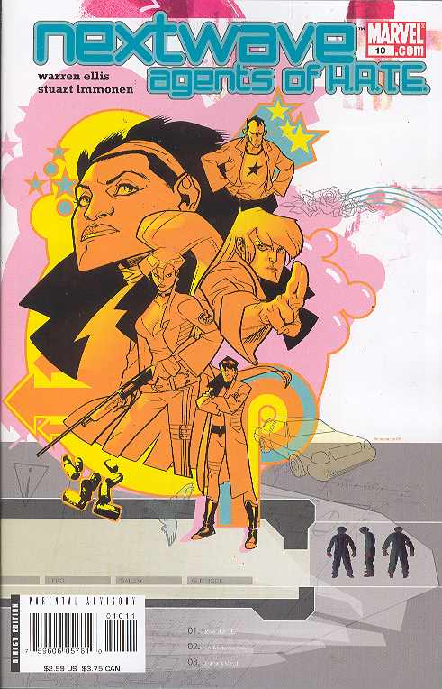 NEXTWAVE AGENTS OF HATE #10 2006 New X-Men MARVEL COMICS