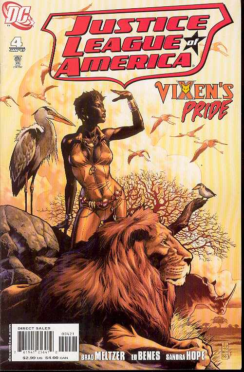 JUSTICE LEAGUE OF AMERICA #4 JG JONES 1:10 VARIANT 2006 Justice League of America DC COMICS