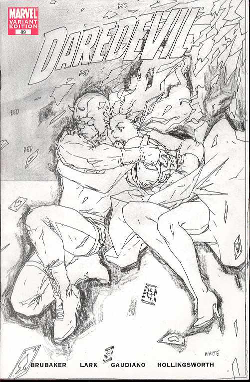 DAREDEVIL #89 SKETCH VARIANT 2006 Daredevil MARVEL COMICS