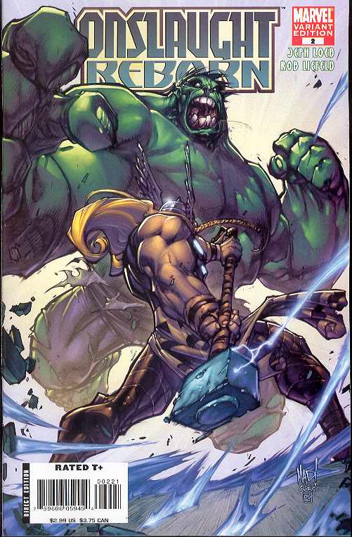 ONSLAUGHT REBORN #2 2006 Wolverine MARVEL COMICS