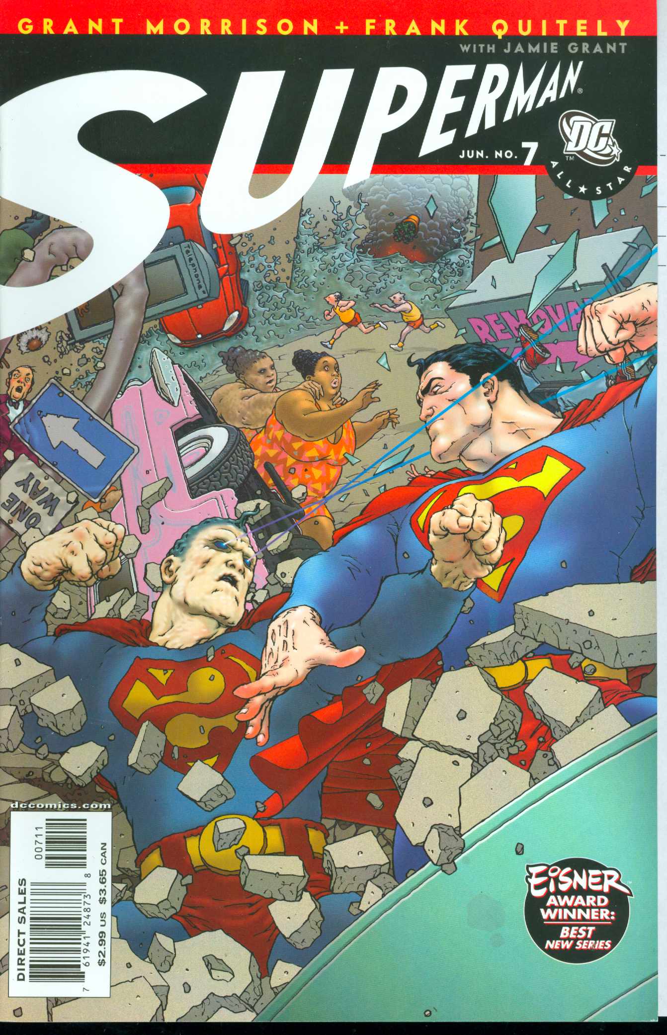 ALL STAR SUPERMAN #7 2007 All Star Superman DC COMICS