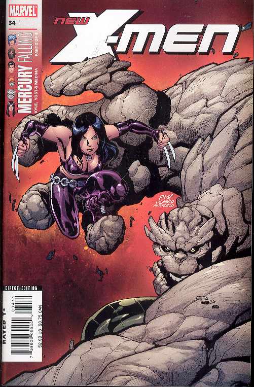 NEW X-MEN #34 2007 New X-Men MARVEL COMICS