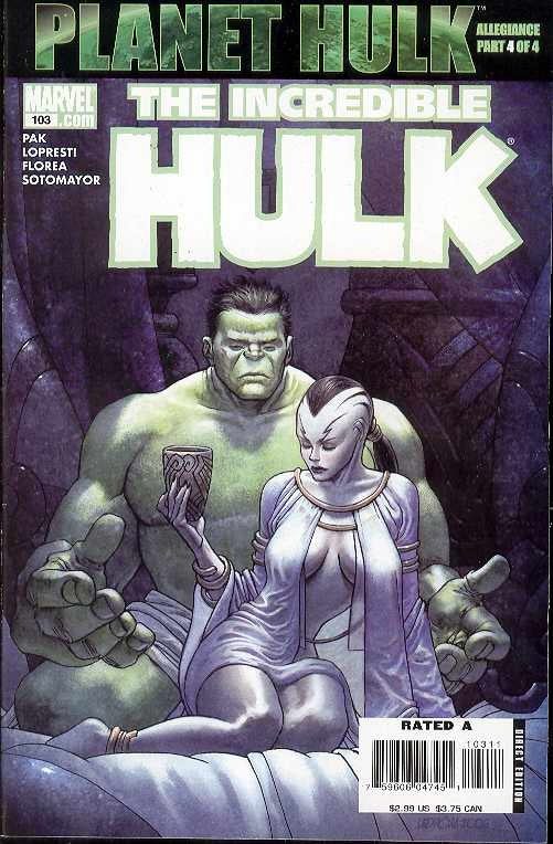 INCREDIBLE HULK #103 2007 Incredible Hulk MARVEL COMICS