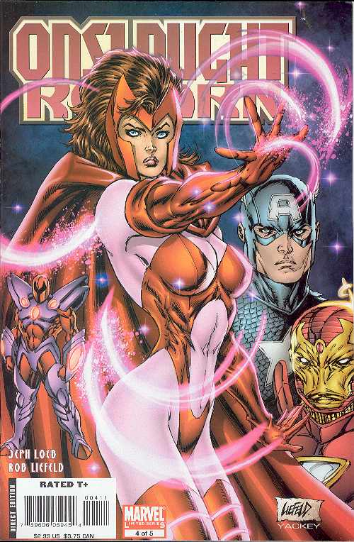 ONSLAUGHT REBORN #4 LIEFELD 2006 Wolverine MARVEL COMICS