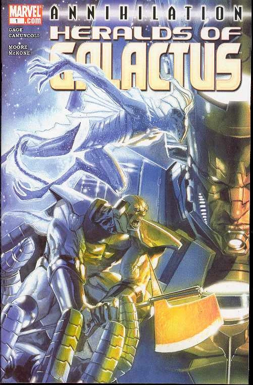ANNIHILATION HERALDS OF GALACTUS 2007 Annihilation MARVEL COMICS