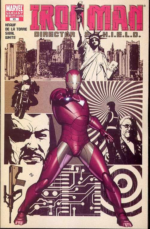 IRON MAN #15 HOMAGE VARIANT 2007 Iron Man MARVEL COMICS   